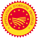 Le logo de l'Appellation d'Origine Protogée (CE) du Miel de Corse
